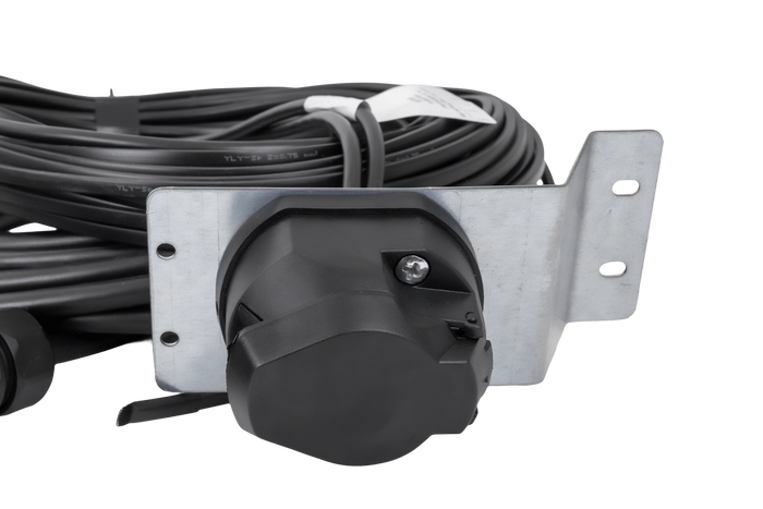 MANTES elektrische installatie, boottrailer kabelboom 9,57m, 13PIN stekker, 2x 5PIN bajonetten