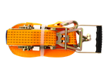 UNITRAILER ERGO 12m/50mm/5t oranje transportband met spaninrichting