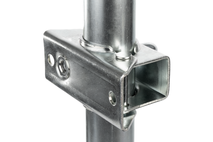 Steunwiel met klem UNITRAILER 150kg 48mm 505-730mm