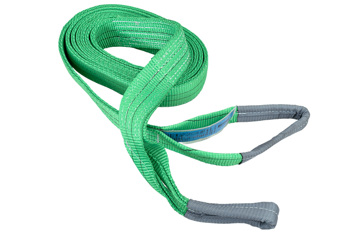 HEFFA kraanstroppen 5m/60mm/2t met lussen