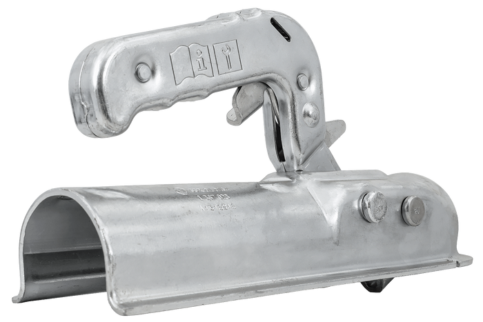 AL-KO AK7 PLUS kogelkoppeling voor een aanhanger van 750 kg met een 50 mm buisvormige dissel.