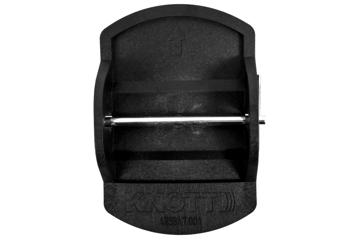 Set van vier KNOTT aanhangerstabilisatorsteunen 18x14x4,5 cm