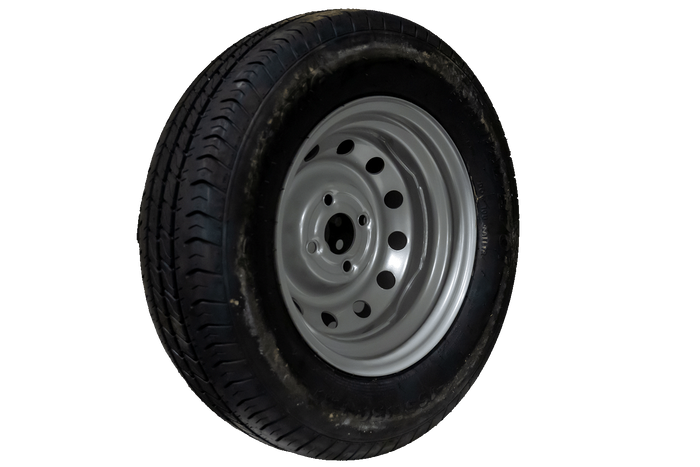 OUTLET Aanhangwagenwiel LINGLONG BAND 165/80 R13C 96/94N UNITRAILER VELG 4Jx13"H2 4x100 ET:30
