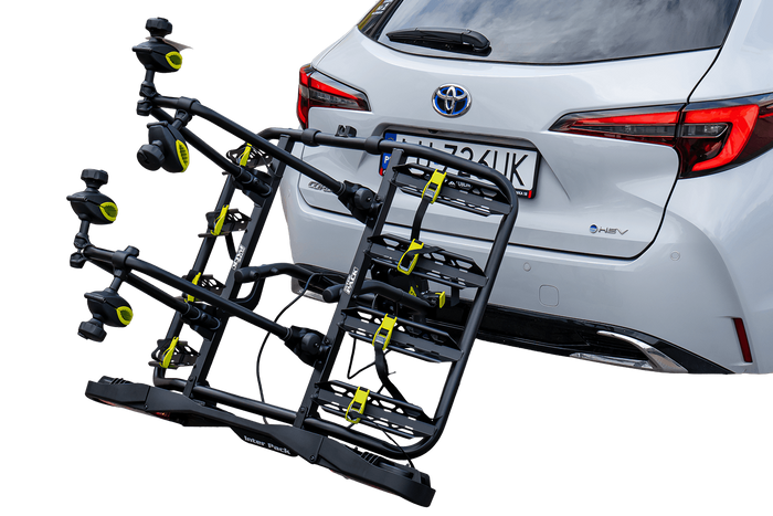 Inter Pack Quattro 13-polige fietsendrager voor op de trekhaak