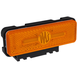 WAŚ W254 2033 LED-markeringslamp, oranje, universeel, met houder