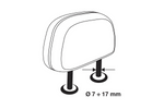 Kofferbakscheiding LAMP GRG-9 Compacte honden-/bagagerek 85-140cm