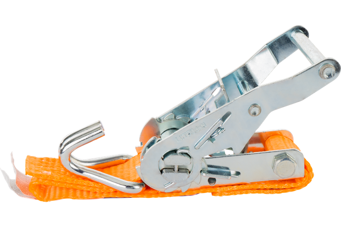 UNITRAILER 4m/25mm/1t oranje transportband met spaninrichting