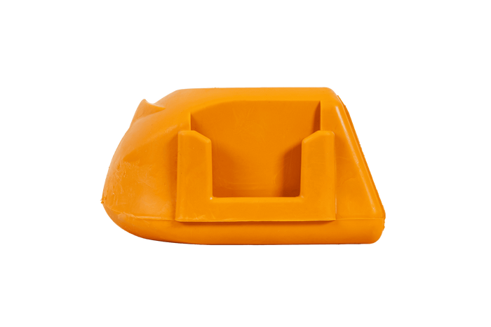 Veiligheidsafdekking voor de STEELPRESS SDP-01 Soft Dock kogelkoppeling met ruimte voor de stekker.