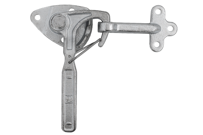 Rechter zijkoppeling met WINTERHOFF WV 20-R + WVG 20-A bevestiging, complete aanhangwagenzijde afsluiting