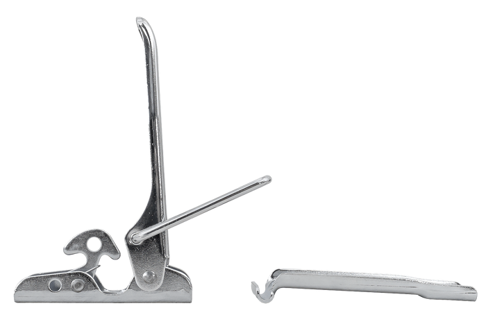 Zijkoppeling met STEELPRESS ZB-01+Z-02 sluiting voor volledige afsluiting van de aanhangwagenzijde