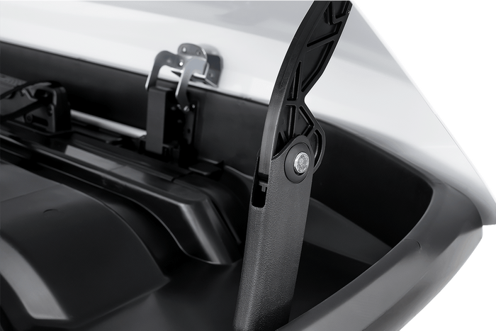 Inter Pack Skugga L 660 dakkoffer, glanzend wit