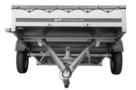 Autotrailer 264x150 UNITRAILER GARDEN 265 KIPP met H-0 frame en grijze huif