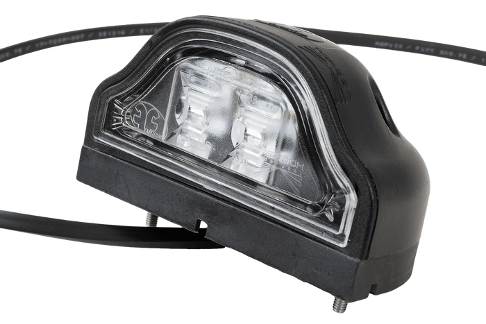 Kentekenplaatverlichting voor aanhangwagens Aspöck Regpoint klein 12 V DC / 0,8 m
