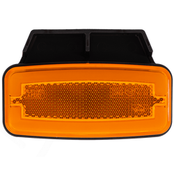 HORPOL LD 2765 LED-markeringslamp, oranje, universeel, met houder