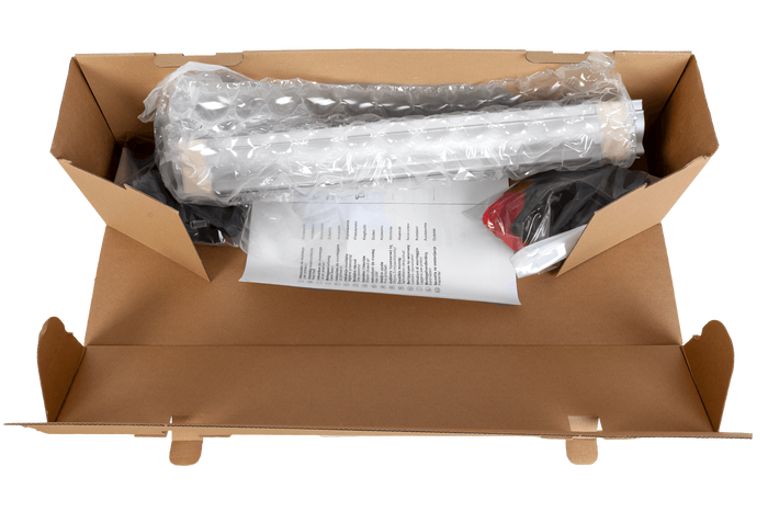 Derde fietsadapter voor het Inter Pack Re-cargo platform