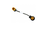 Bajonetadapter 5-pins / haakse connector ASS2 7-pins ASPÖCK linkeradapter