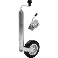 Steunwiel met klem WINTERHOFF ST48-200VB+KLE48 150kg 48mm 505-725mm