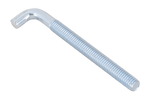 DROMET HP M6x70 schroefhaak met een L-vormige uiteinde (recht)