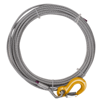 Lierkabel voor aanhangwagenkoppeling EFMETAL 638kg 12,5m