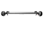 AL-KO EURO geremde as voor 1800kg boottrailer 1445/1555mm 2030mm 5x112
