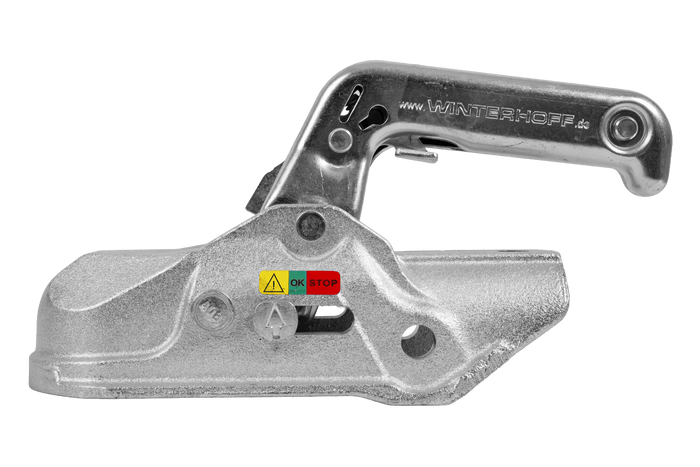 WINTERHOFF WW 30-D3-K1212 kogelkoppeling voor aanhanger van 3000 kg met dissel van 50-51 mm buis, gietijzer