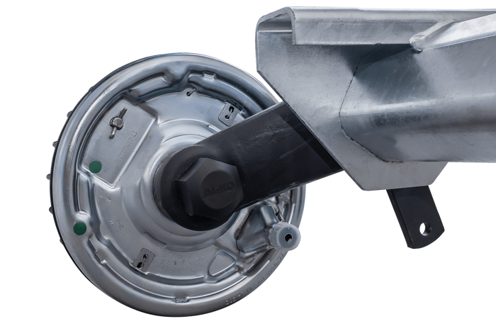 AL-KO EURO geremde as voor 1800kg aanhanger/takelwagen 1300mm 1800mm 5x112