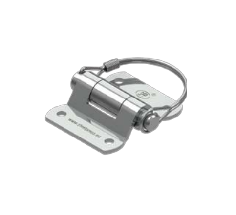 Afneembaar zijscharnier STEELPRESS ZW-03.40 voor montage aan de aanhangerzijde