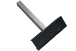 UITLAAT UNITRAILER vlakke zijsteun, lengte 30 cm, hoogte 40 cm, voor boottrailer, GRIJS