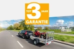 Extra garantie + voor een lichte aanhanger