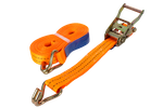 UNITRAILER 8m/35mm/2t oranje transportband met spaninrichting