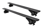 Inter Pack Virgo IR 120 (G2) dakdrager met geïntegreerde rails (zwart)