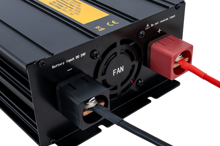 Spanningsomvormer 24V/230V (1000/2000W) KAMAR E1927