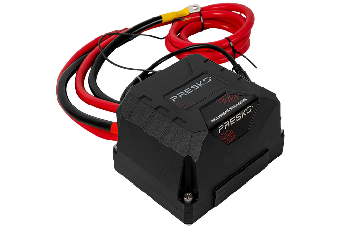 Elektrische lier voor PRESKO RAPTOR 13.5FS 12V 6130kg aanhanger met 24m kabel