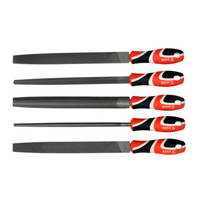 Set van 5 metalen vijlen YATO YT-6238 lengte 250 mm