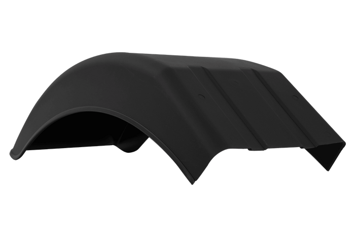 Half spatbord voor aanhanger DOMAR D1013004 wielkast 395/220mm rechts