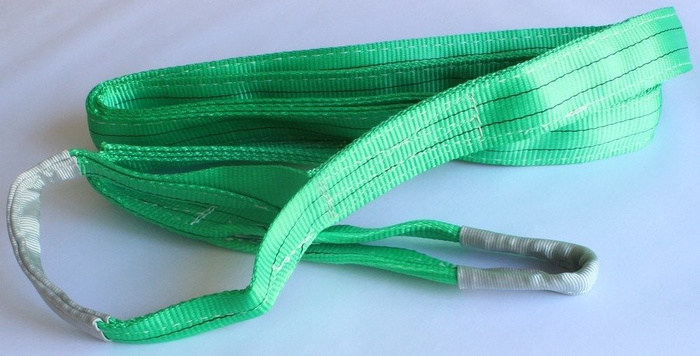 Hijsband 2T / 2M 60 MM met twee versterkte lussen