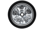 Reservewiel voor het KNOTT 405725.001 neuswiel, gemaakt van massief rubber, 225x65 mm.