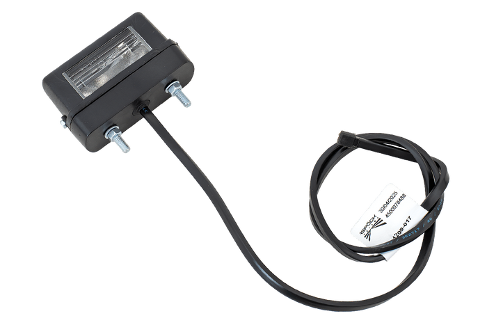 Kentekenverlichting voor aanhangwagens Aspöck Regpoint klein 12 V DC / 0,8 m