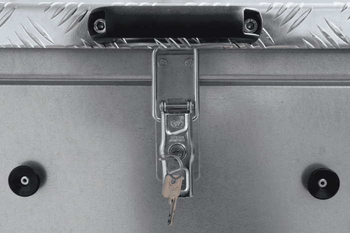 Lichte aanhangwagen op veren 200x125 UNITRAILER GARDEN 201/R KIPP met BIS zijwanden en aluminium deksel