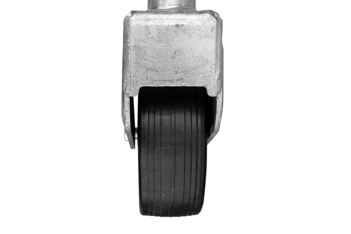 KNOTT TK57 zwenkwiel met handgreep, 500 kg, 57 mm, 710-1010 mm