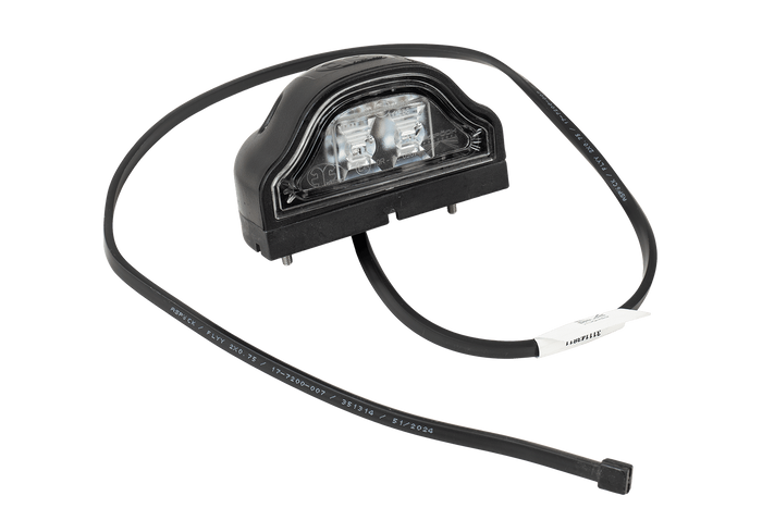 Kentekenplaatverlichting voor aanhangwagens Aspöck Regpoint klein 12 V DC / 0,8 m