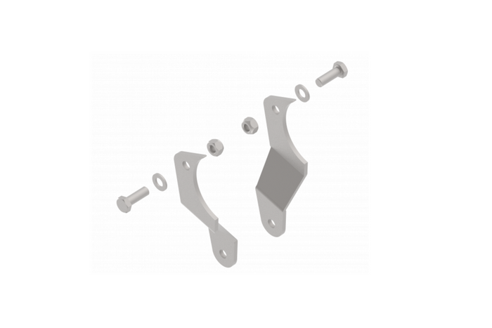 KNOTT P290037701 schokdemper montagebeugels voor VGB8-18 A-36 geremde assen