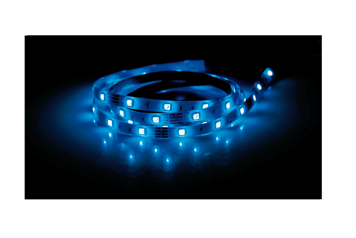 RGB LED-strip met zelfklevende tape LAMP 12/24V 200 cm