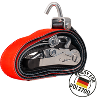 HEFFA CARLINE 130 sleepwagen transportband wielborgband 5m/50mm/5t VDI 2700