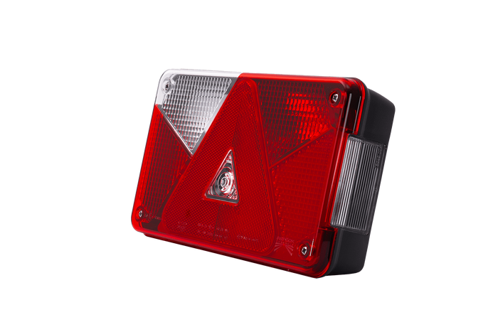 ASPÖCK MULTIPOINT V achterlichten + MANTES 4m 7PIN kabelboom