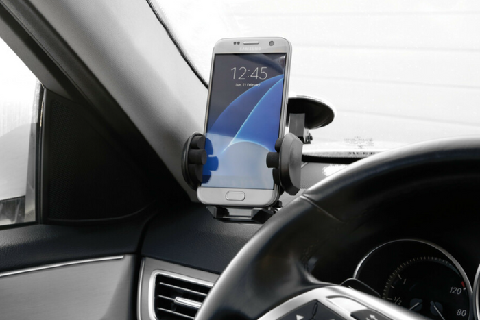 Telefoonhouder LAMP Multi-houder 2-in-1, zuignap of ventilatieroosterbevestiging