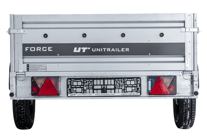Autotrailer 264x125 UNITRAILER FORCE 264 KIPP