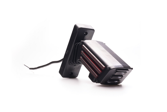 WAŚ 2550P W297.3.1 SPOT LED rechter markeringslamp op een korte arm