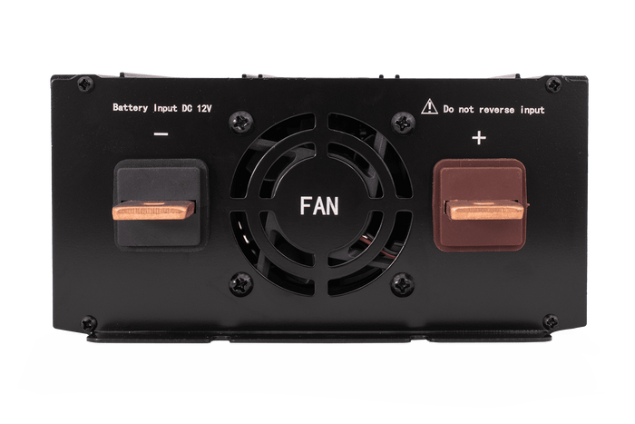 Spanningsomvormer 12V/230V (1000/2000W) KAMAR E1926