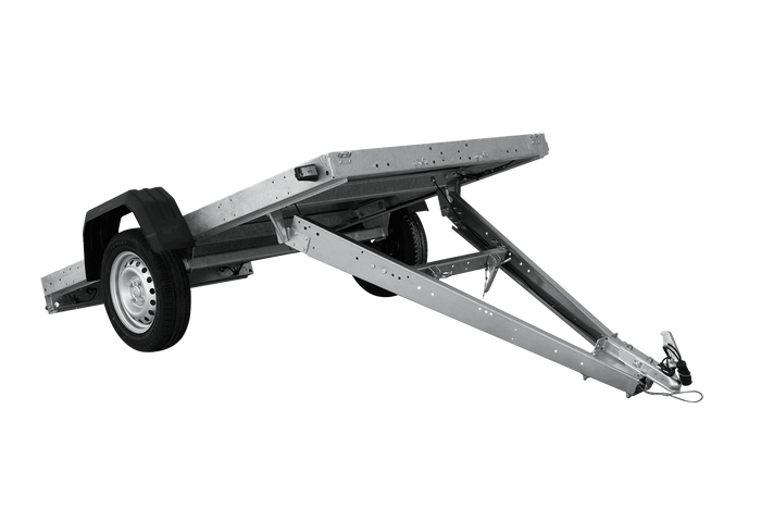 Autotrailer 230x125 UNITRAILER FORCE 230 KIPP